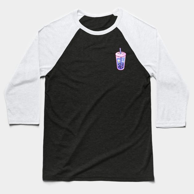 Boba Game Baseball T-Shirt by Avery Ota